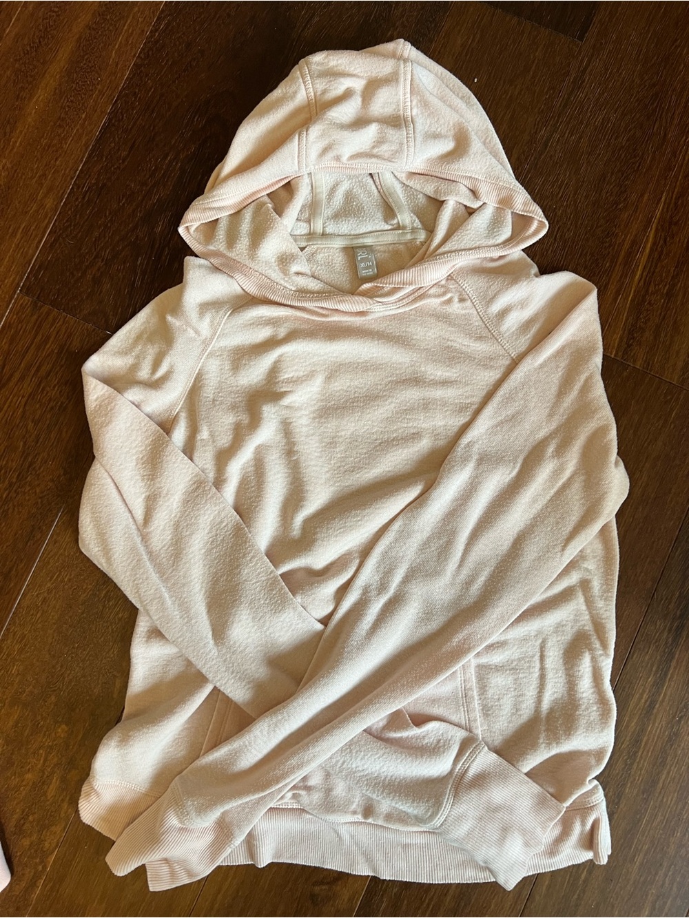 Athleta Light Pink Kids Hoodie Pullover